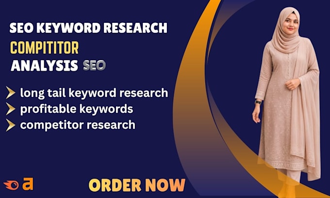 do SEO keyword research and competitor analysis