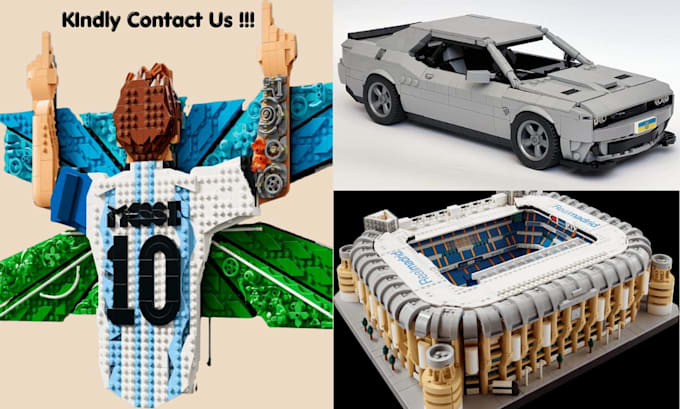 design a custom 3d lego moc with bricklink studio files and xml part list