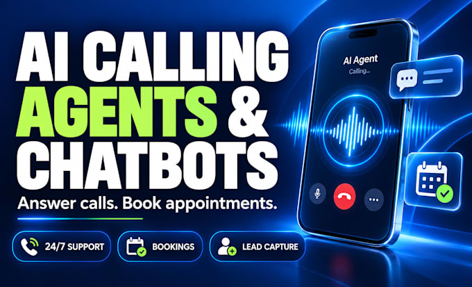automate calls, chats, bookings, and customer support with ai