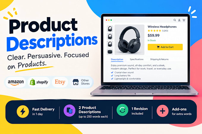 write persuasive product descriptions that sell