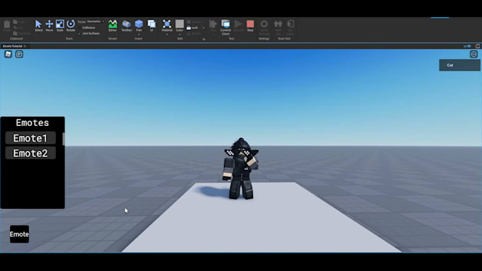 create roblox r6, r15 animation for game trailer, cinematic, emote, cutscene