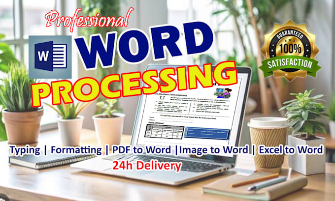provide professional word processing and document formatting services