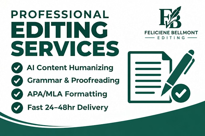 humanize ai content and proofread your essay, thesis or report