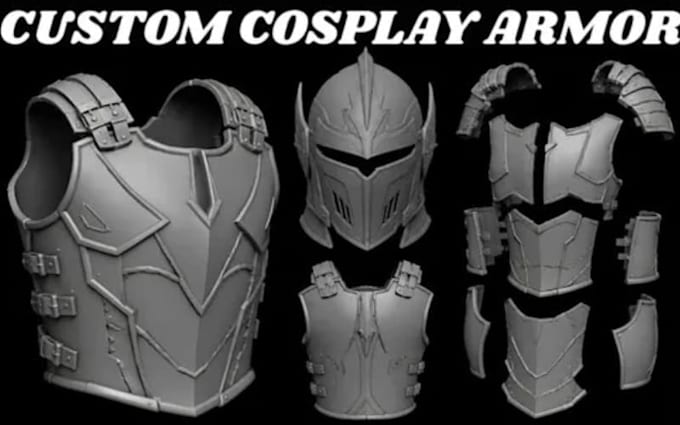 create high quality, detailed, and wearable cosplay armor