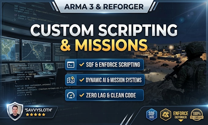 script custom arma 3 missions,arma reforger maps,and server scripts,server set