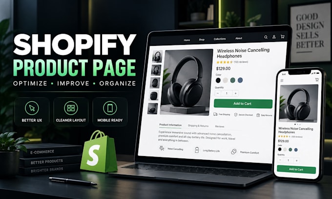 optimize your shopify product page for better UX and conversions