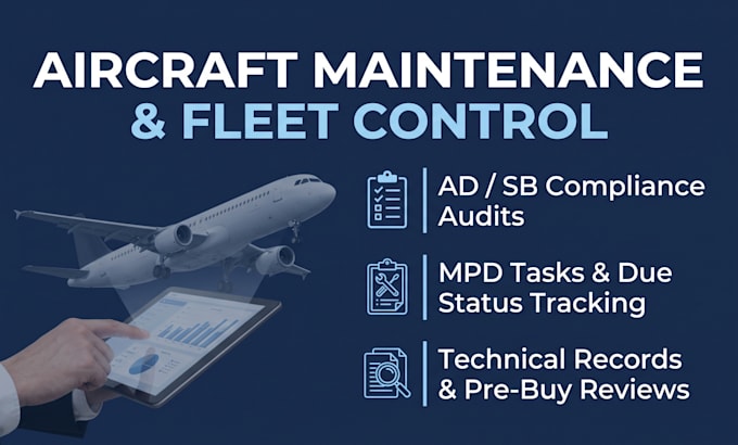 provide aeronautical engineering support for aircraft maintenance and fleet ctrl