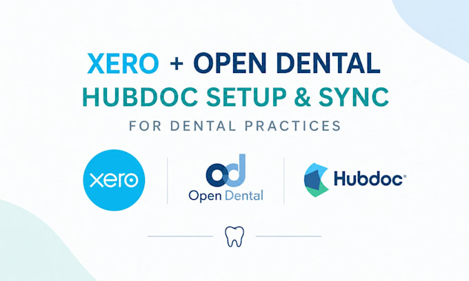 setup and sync xero, open dental and hubdoc for dental practices