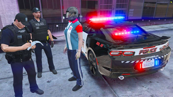 do fivem fivepd cops server based on qbcore nopixel inspired clothe setup