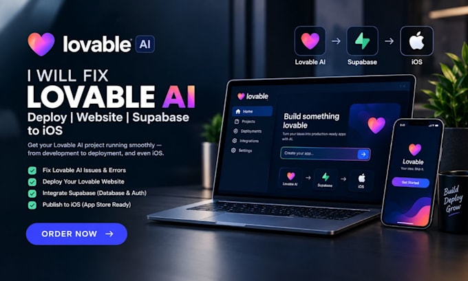 fix lovable ai deploy lovable website lovable supabase lovable ai lovable to ios