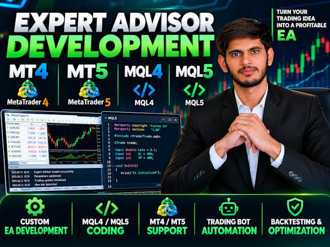develop customize or debug mql5 expert advisor for mt5