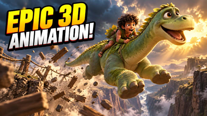 create viral 3d ai cartoon animation videos
