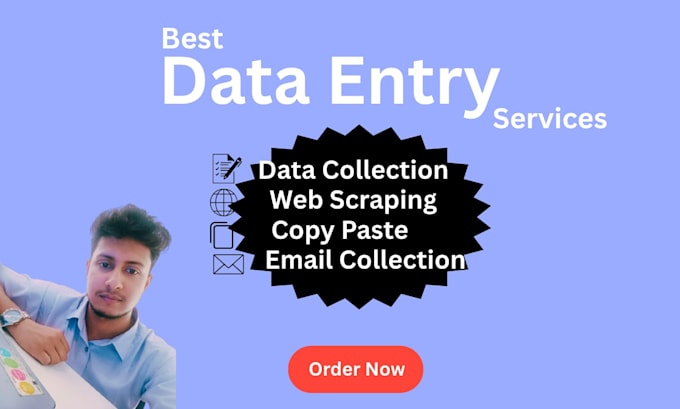 do any data entry, data collection and copy paste work