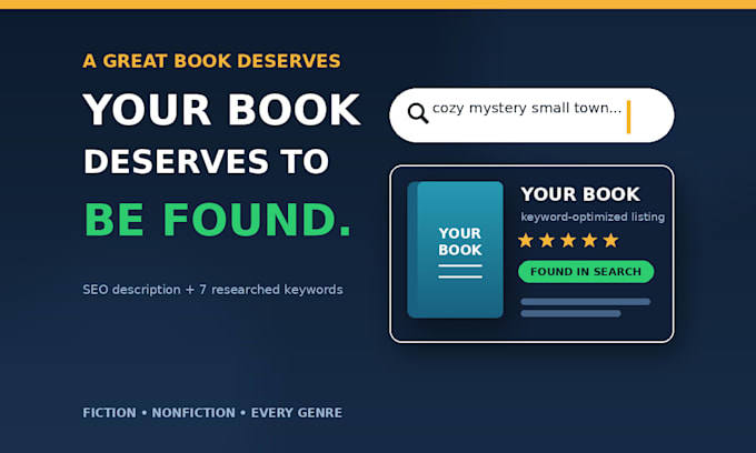 write an amazon KDP book description with SEO keywords