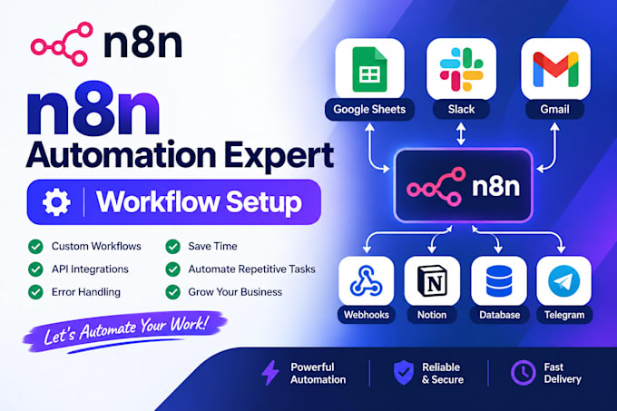 set up n8n workflow automation and connect your apps