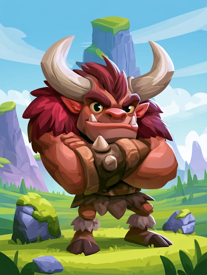 draw 2d game character or 2d game character