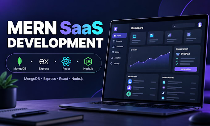 build a full stack mern saas web application