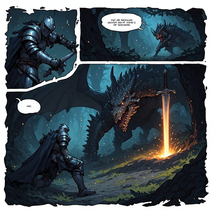create dynamic comic book characters and scenes