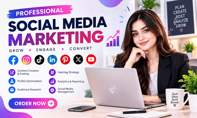 make marketing strategy and do social media promotion