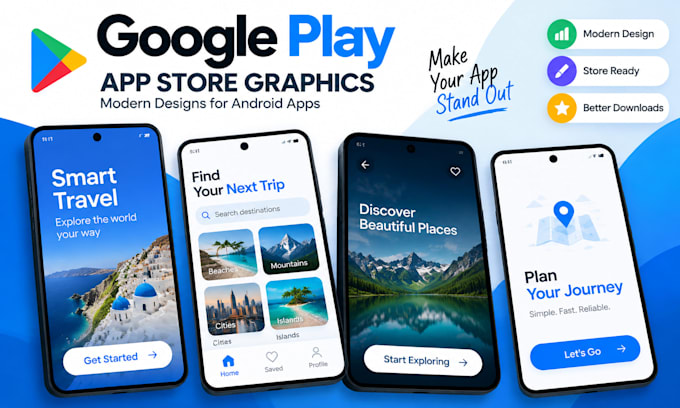 professional google play store screenshots for android apps