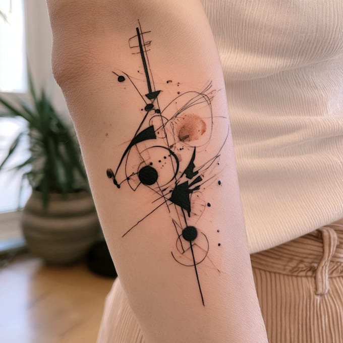 design a minimalist fine line tattoo