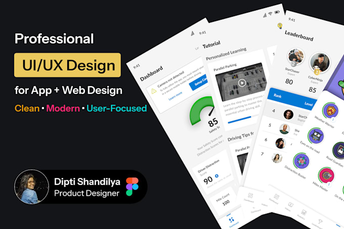 design launch ready saas and mobile products in figma