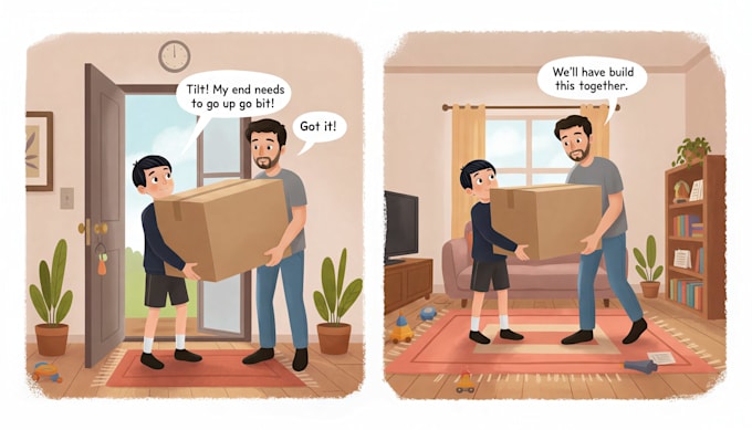 draw children book illustration