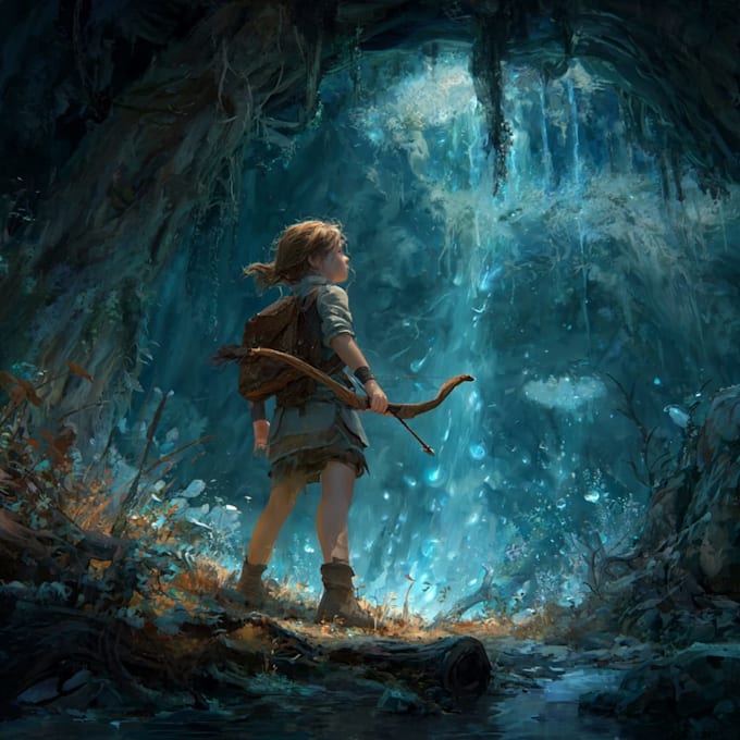 create fantasy concept art, creatures and characters design