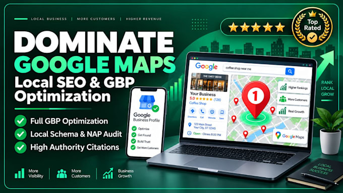 do local SEO and gbp optimization for google maps ran