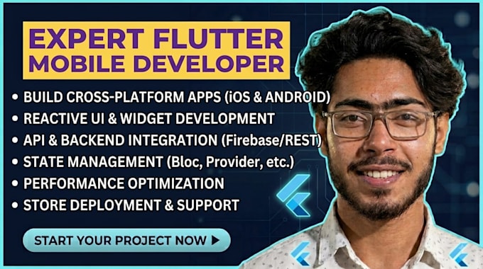 do flutter mobile app development, flutter app development as flutter developer