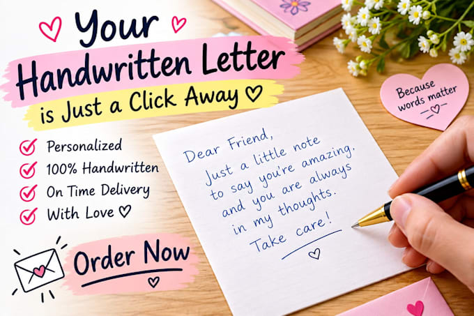 write neat and beautiful english handwriting