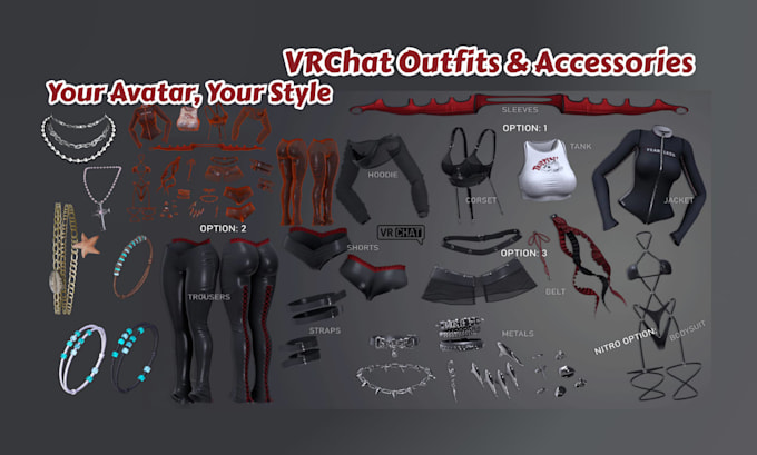 make source engine props, vrchat outfits, accessories, assets for tf2 items, sfm