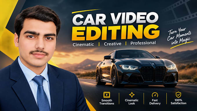 create cinematic car reel with premium automotive visuals