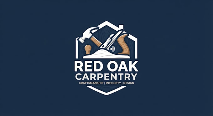 design a creative carpentry logo for your brand