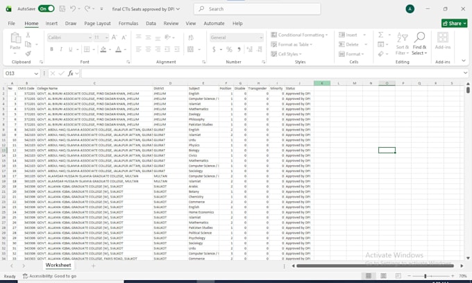 do professional data entry and excel services