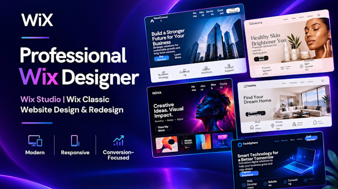 redesign wix website design wix website design wix studio website wix velo code