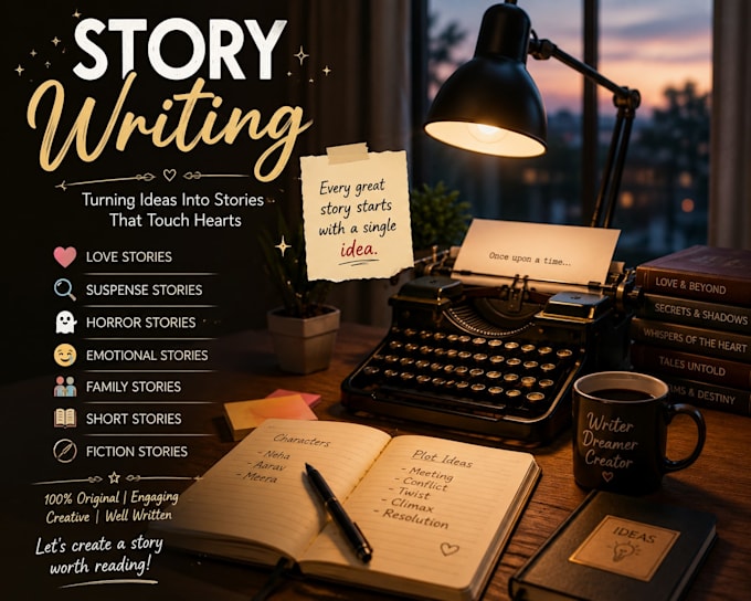 write short and engaging stories