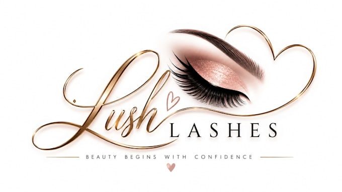 design a professional , lash, beauty, feminine or makeup eyelash logo