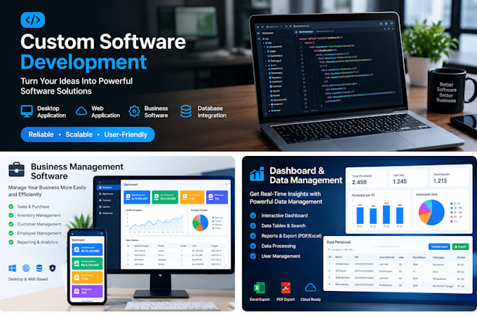 develop custom software for your business