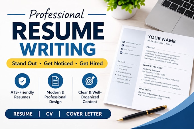 write professional ats friendly resumes