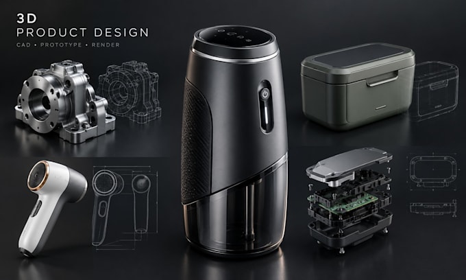 design your custom product and create a manufacturing ready 3d prototype