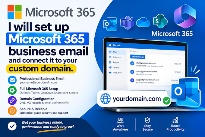 set up your hostinger domain dns records for business email