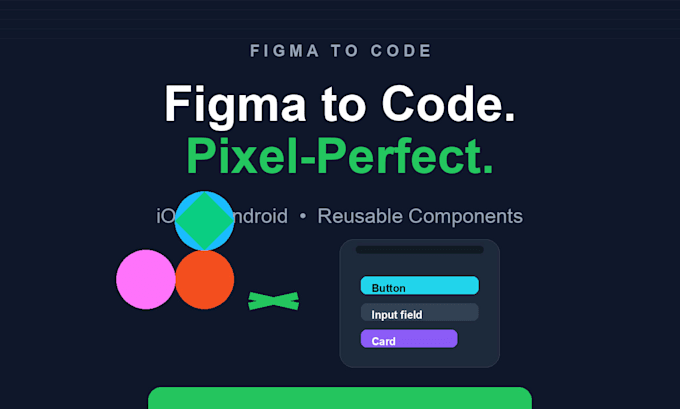 build react native UI components from figma designs
