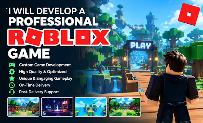 develop a professional roblox game