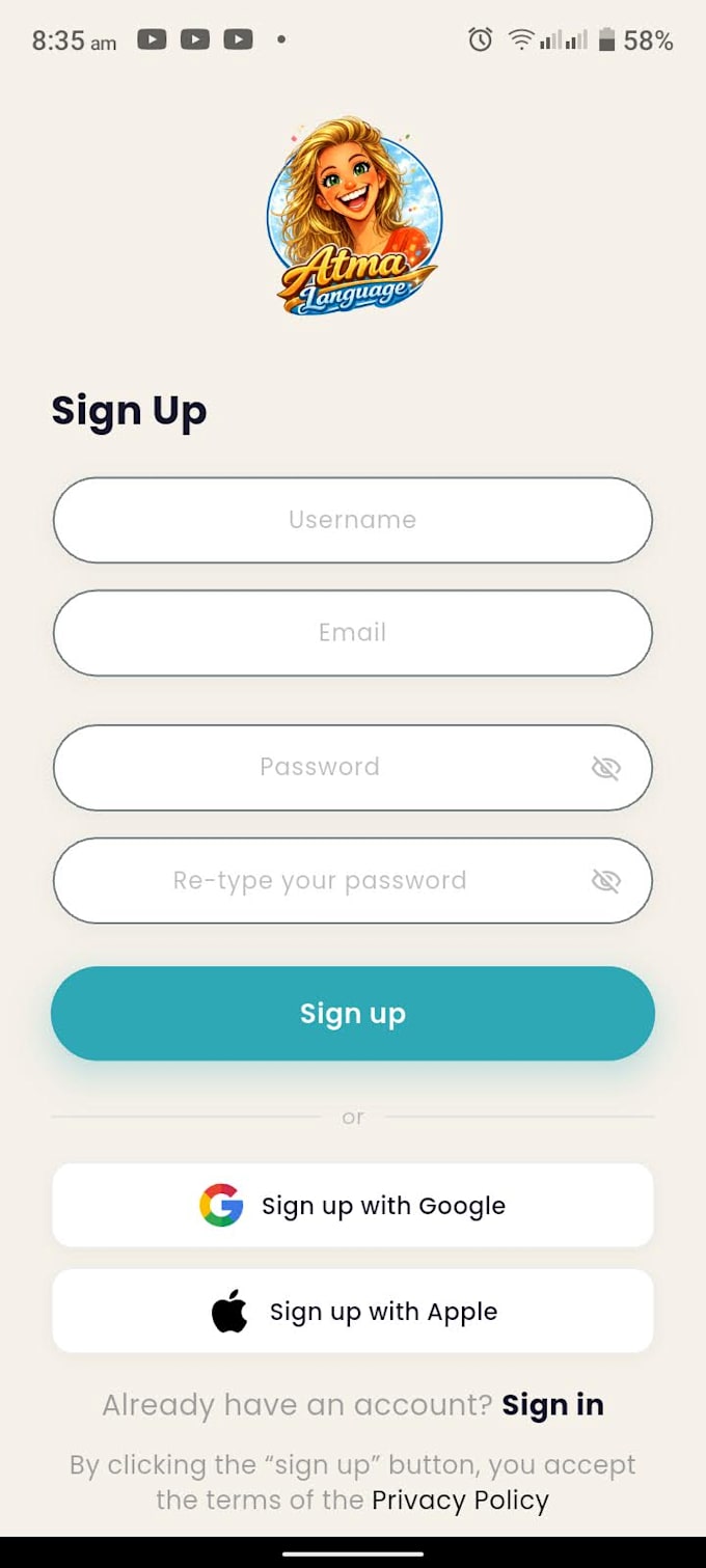 convert figma to flutter app with firebase integration