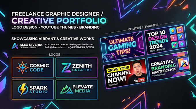 professional modern logo design service