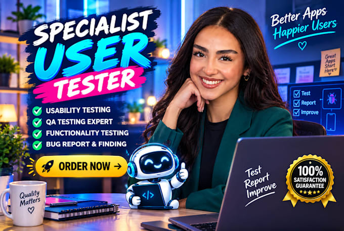 user test review your ios, android app, website usability testing