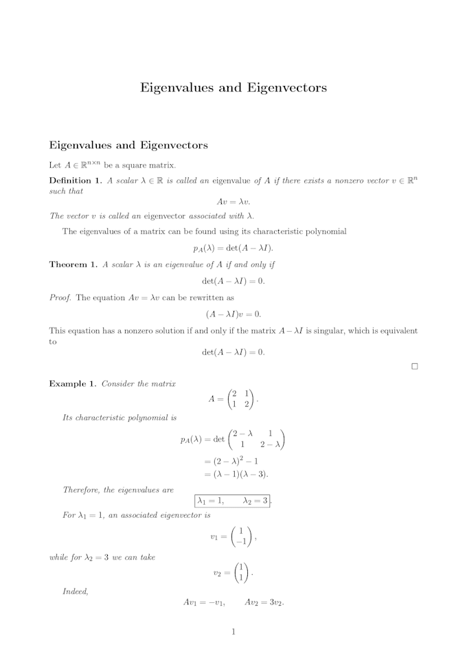 convert notes and documents to latex