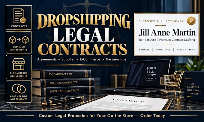 draft a dropshipping supplier contract