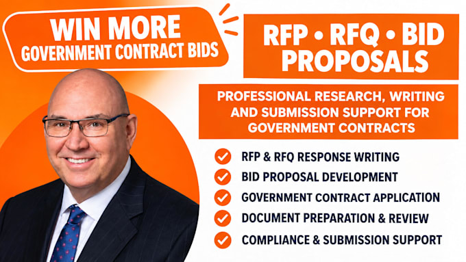 win and secure government contract bid proposal and rfp response